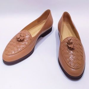 Carmel Color Bottega Veneta Loafers w/Tassel